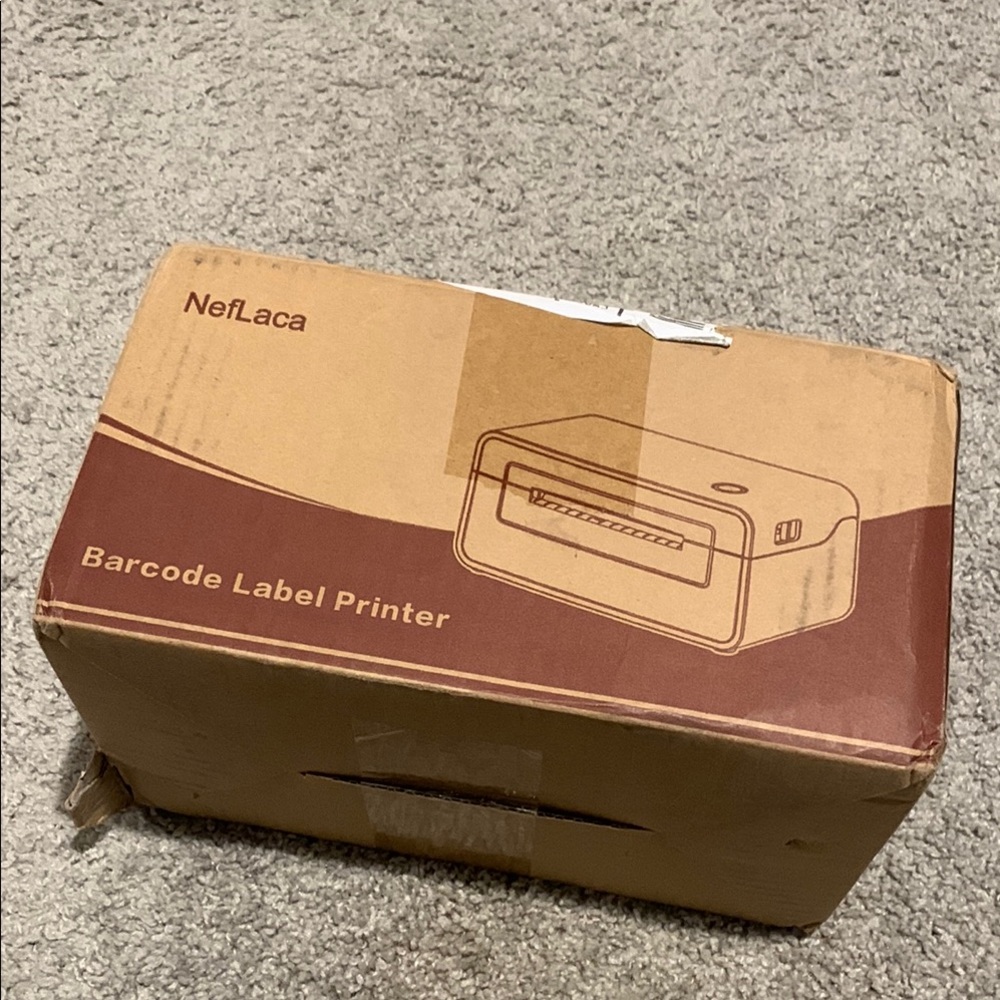 Brown Barcode Label Printer